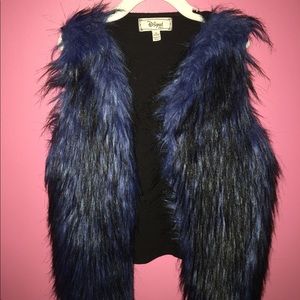 Girls Faux Fur Vest